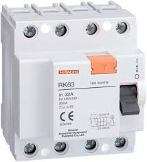 RCCB Hitachi / 63A / BK-63-4P